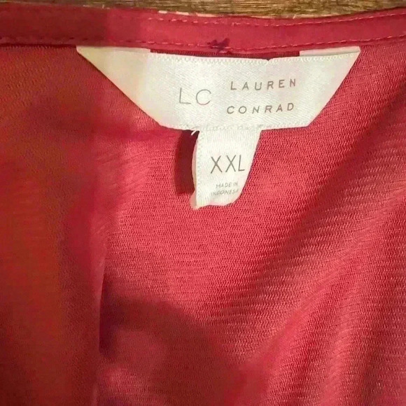 Lauren Conrad Silky Wrap Dress in XXL - Picture 3 of 5